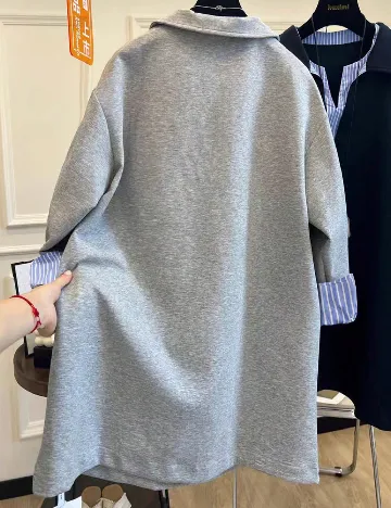 Rochie scurta SHEIN, gri