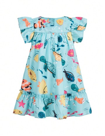 Rochie Shein Kids, mix culori