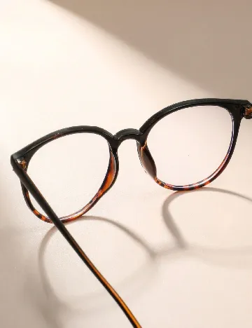 Ochelari SHEIN, maro/negru