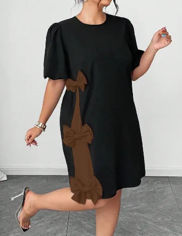 Rochie scurta SHEIN CURVE, negru