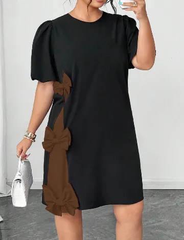 Rochie scurta SHEIN CURVE, negru