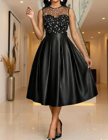Rochie medie SHEIN, negru