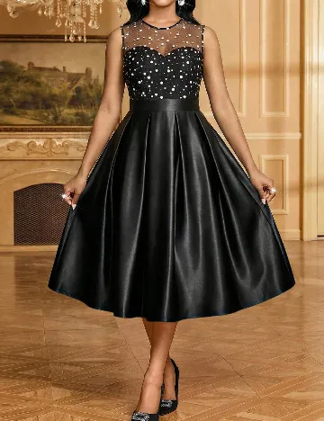 Rochie medie SHEIN, negru