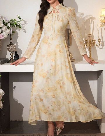 Rochie lunga SHEIN, galben