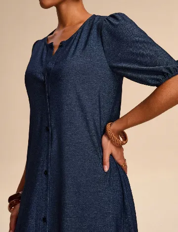 Rochie lunga SHEIN, bleumarin