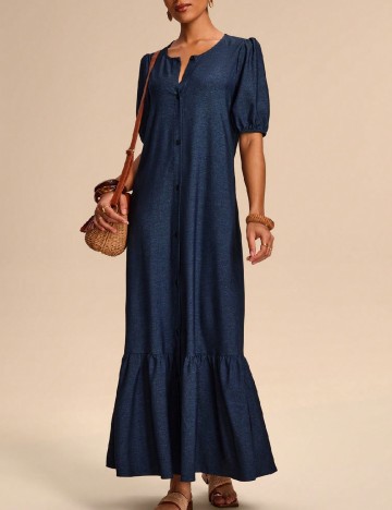 Rochie lunga SHEIN, bleumarin