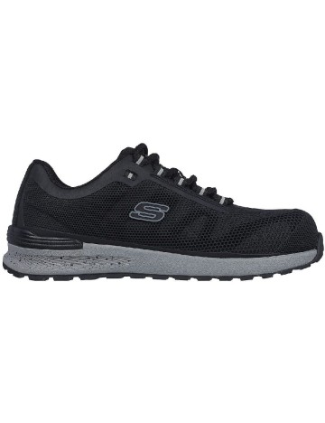 Adidasi de protectie cu varf metalic SKECHERS, negru