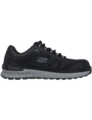 Adidasi de protectie cu varf metalic SKECHERS, negru