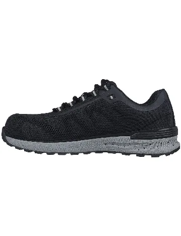 Adidasi de protectie cu varf metalic SKECHERS, negru