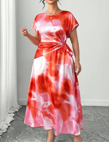 Rochie medie SHEIN CURVE, mix culori