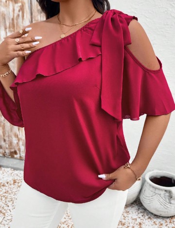 Bluza SHEIN CURVE, rosu