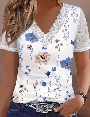 Tricou SHEIN, alb
