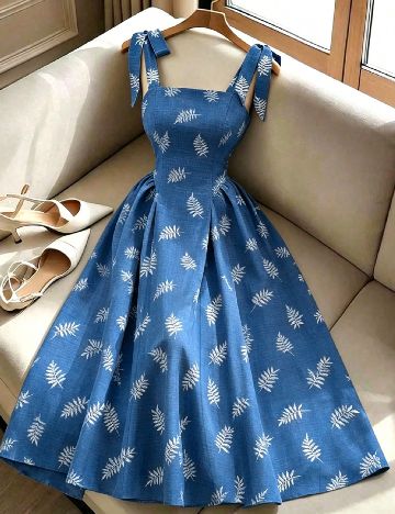 Rochie lunga SHEIN, albastru