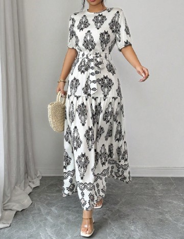 Rochie lunga SHEIN, alb