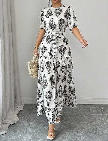 Rochie lunga SHEIN, alb