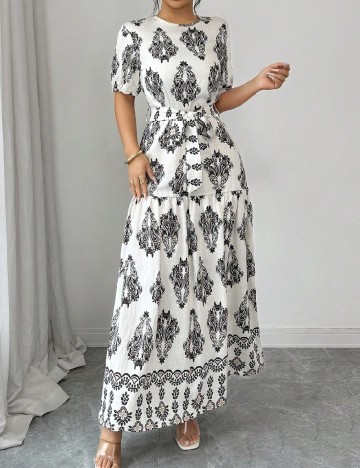 Rochie lunga SHEIN, alb