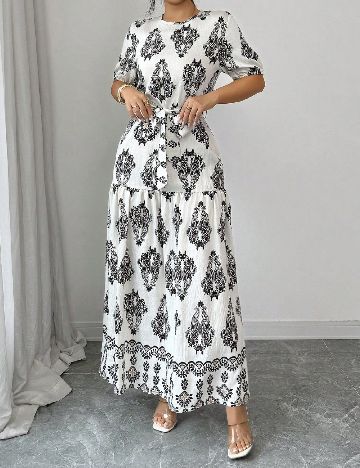 Rochie lunga SHEIN, alb
