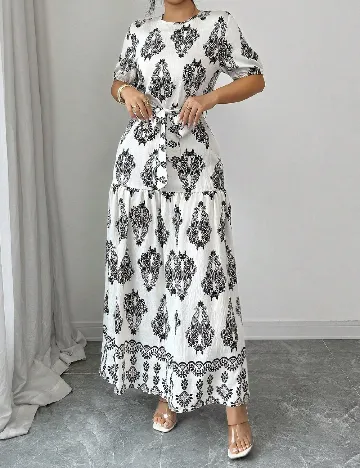 Rochie lunga SHEIN, alb