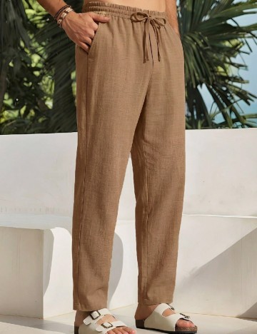Pantaloni SHEIN, maro