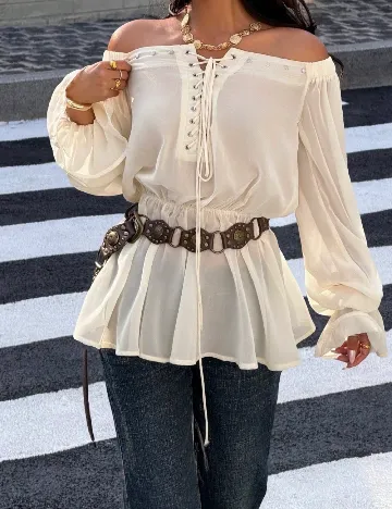 Bluza SHEIN, crem