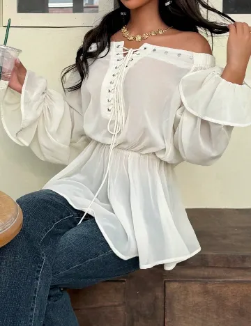 Bluza SHEIN, crem