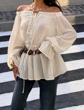 Bluza SHEIN, crem