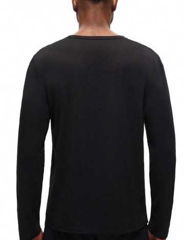 Bluza de pijama SHEIN, negru