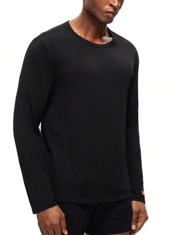 Bluza de pijama SHEIN, negru