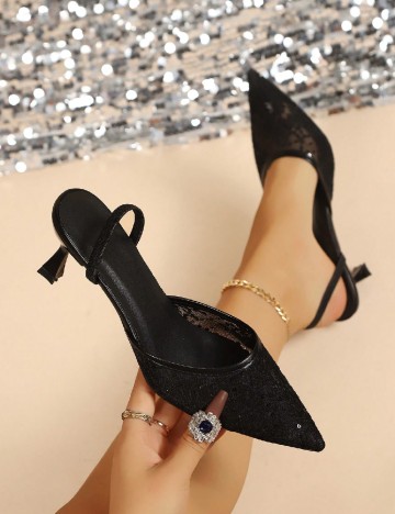 Pantofi SHEIN, negru
