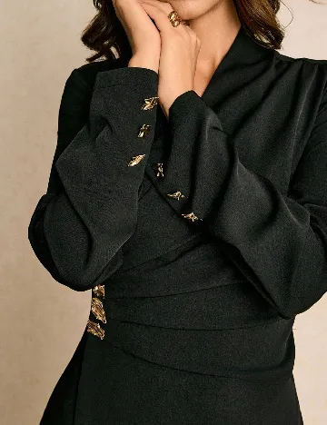 Rochie medie Poeselle, negru