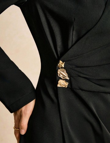 Rochie medie Poeselle, negru