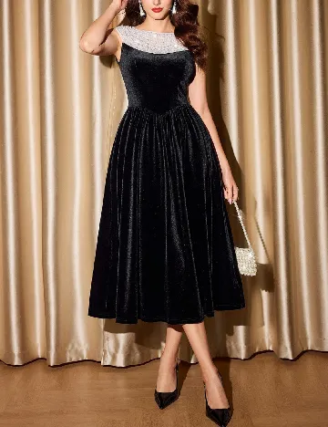 Rochie medie SHEIN, negru
