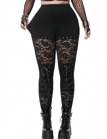Pantaloni SHEIN CURVE, negru