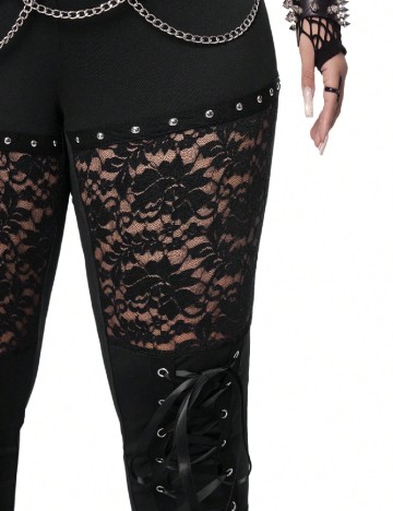 Pantaloni SHEIN CURVE, negru