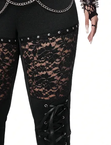 Pantaloni SHEIN CURVE, negru
