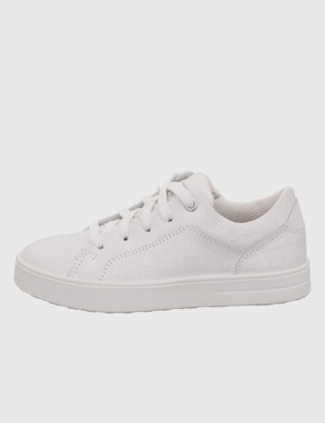 Adidasi Superfit, alb/crem