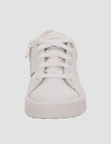 Adidasi Superfit, alb/crem