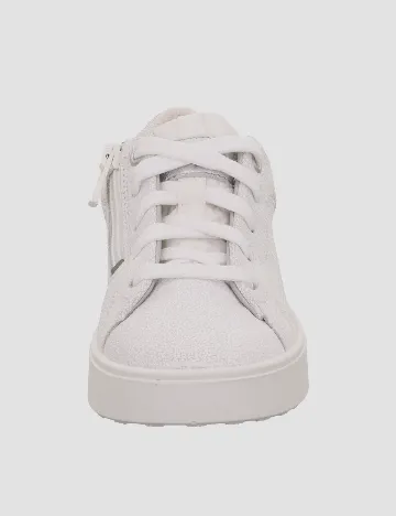 Adidasi Superfit, alb/crem
