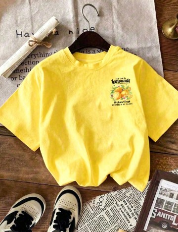 Tricou SHEIN, galben