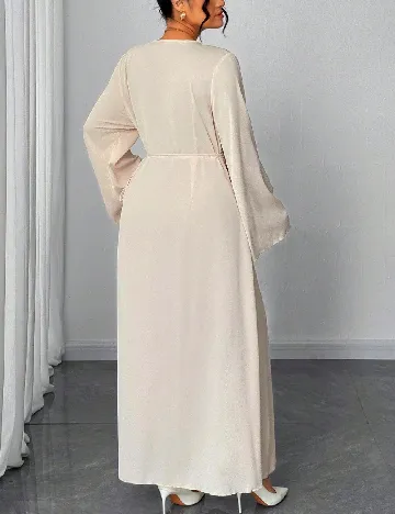 Rochie lunga SHEIN CURVE, crem