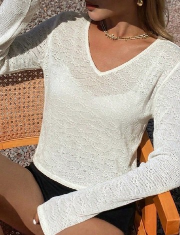 Bluza Dazy, alb