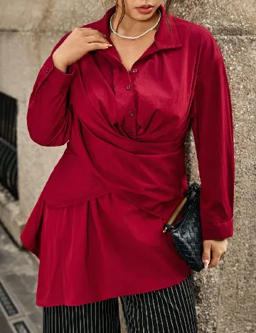 Bluza SHEIN CURVE, rosu