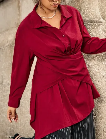 Bluza SHEIN CURVE, rosu