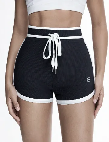 Pantaloni scurti SHEIN, gri inchis