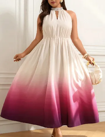 Rochie medie SHEIN CURVE, mix culori