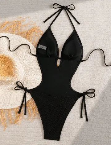 Costum de baie SHEIN, negru