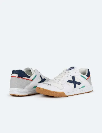 Adidasi Munich, alb