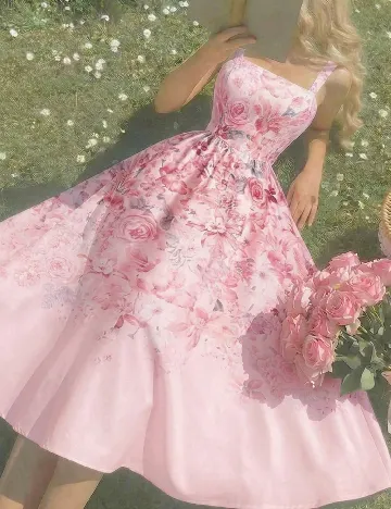 Rochie medie SHEIN, roz