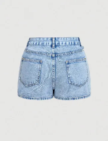 Fusta pantalon SHEIN, albastru