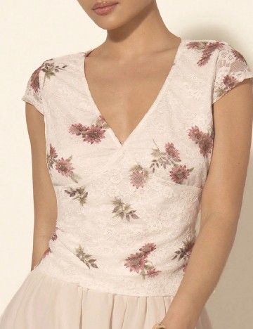 Tricou Cosmina, alb